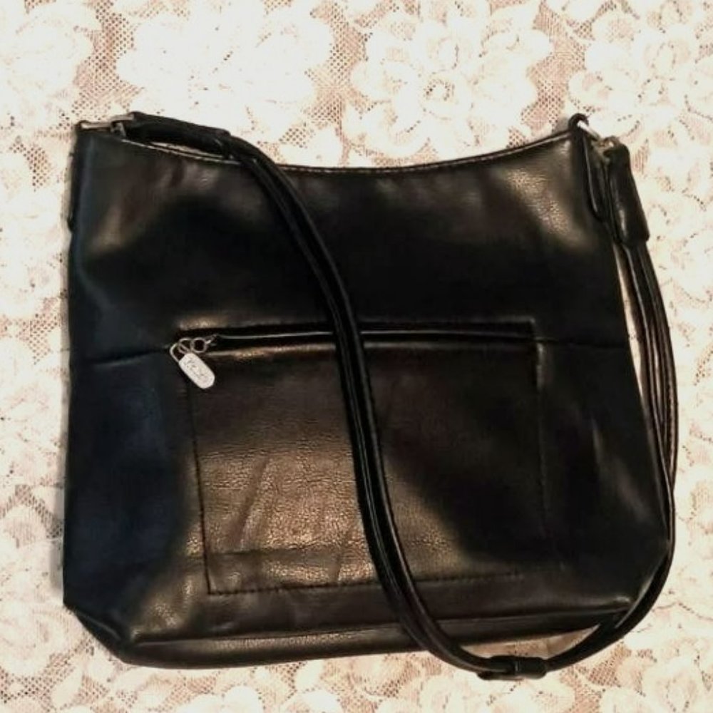 Black Koltov leather handbag